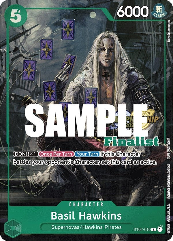Basil Hawkins CS 2023 Top Players Pack Finalist (ST02-010) [OP-PR]