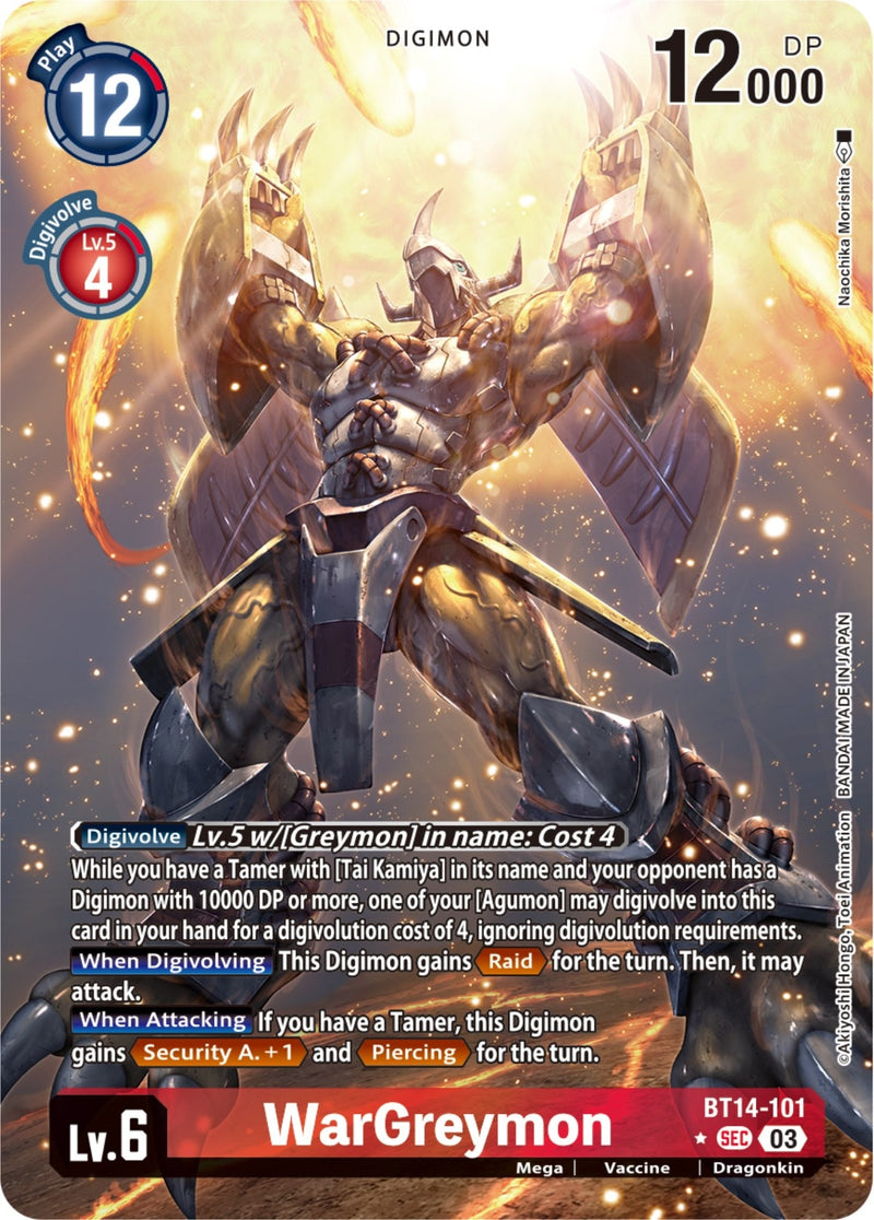 Image for WarGreymon (Alternate Art) [Blast Ace]