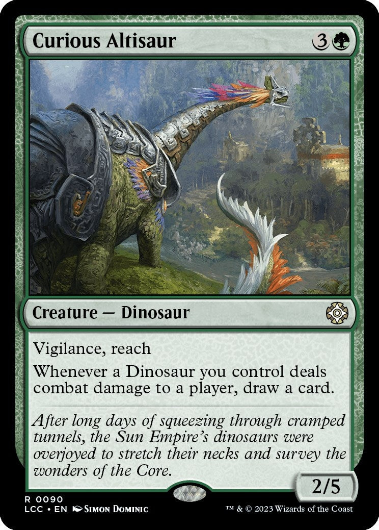 Curious Altisaur (90) [LCC]