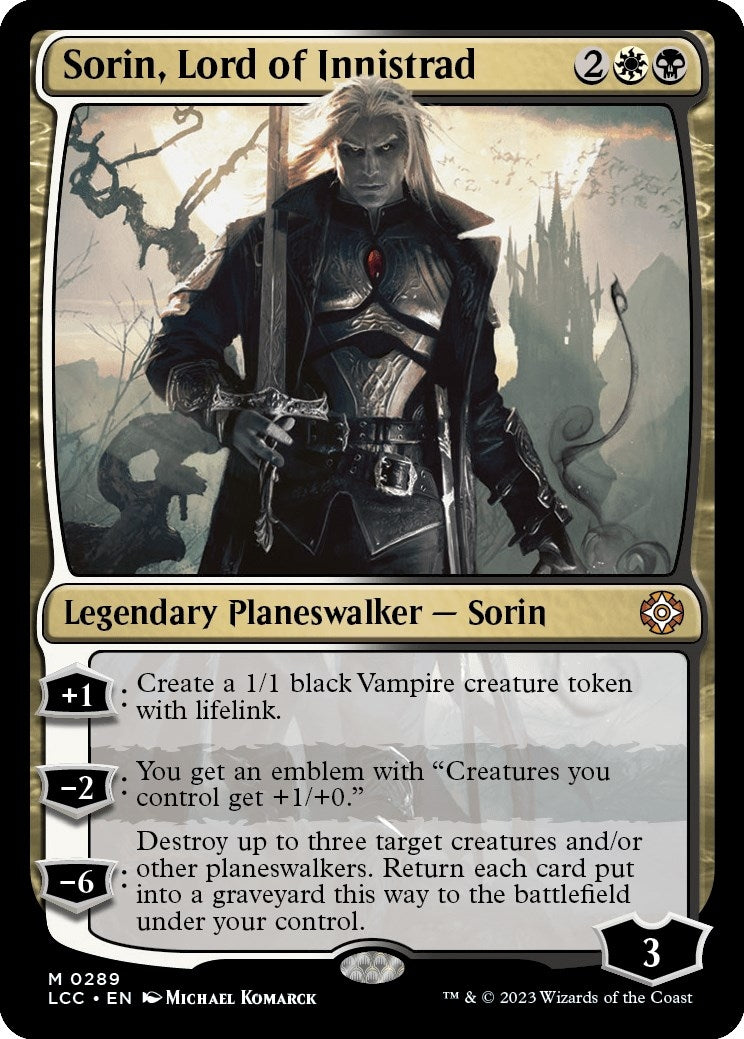 Sorin Lord of Innistrad (289) [LCC]