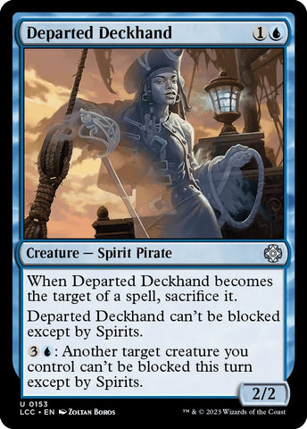 Departed Deckhand [The Lost Caverns of Ixalan Commander]