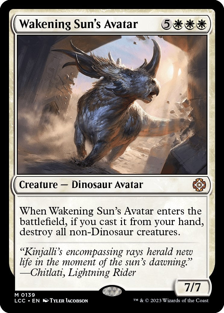 Wakening Suns Avatar (139) [LCC]