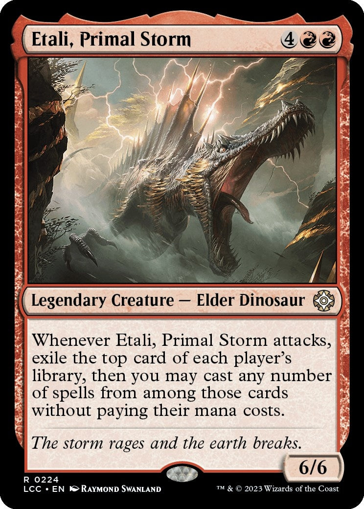 Etali, Primal Storm [The Lost Caverns of Ixalan Commander]