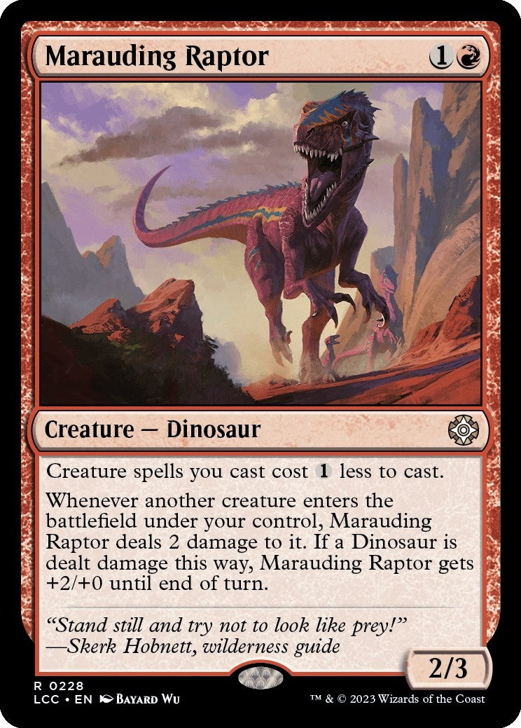 Marauding Raptor (228) [LCC]