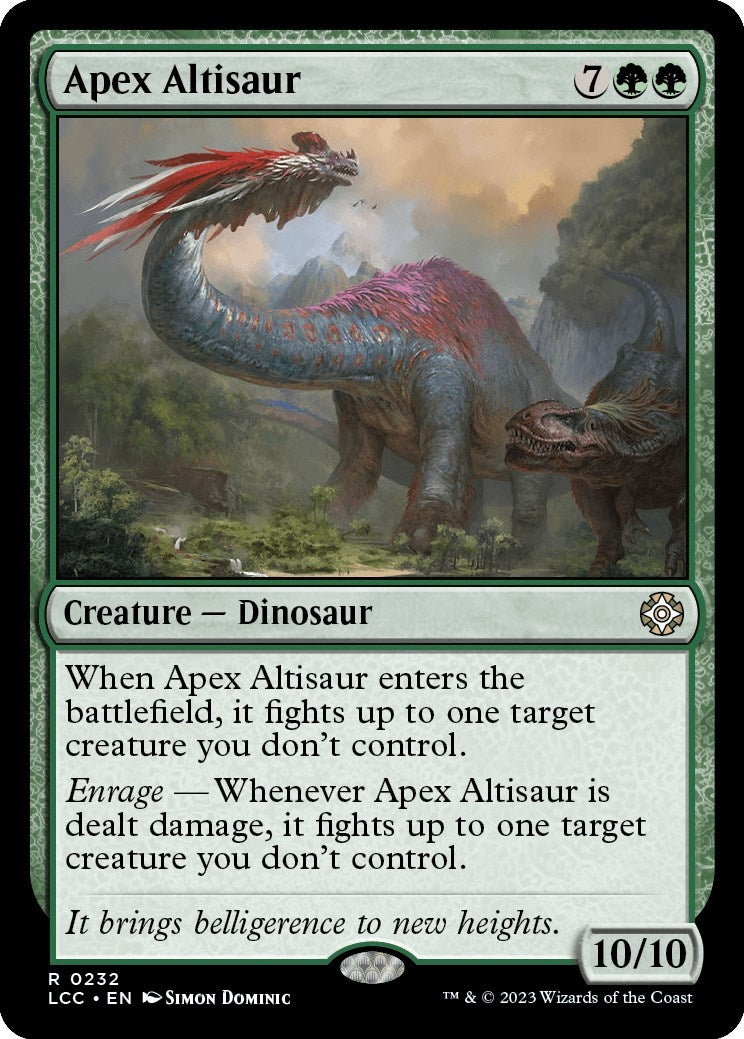 Apex Altisaur (232) [LCC]