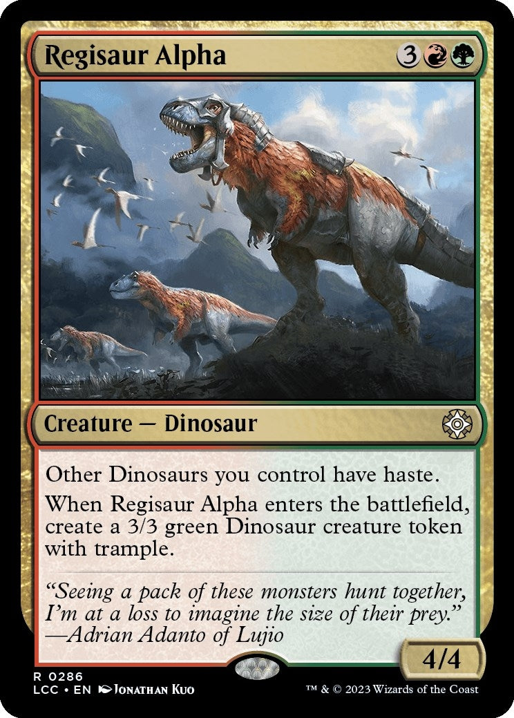 Regisaur Alpha (286) [LCC]