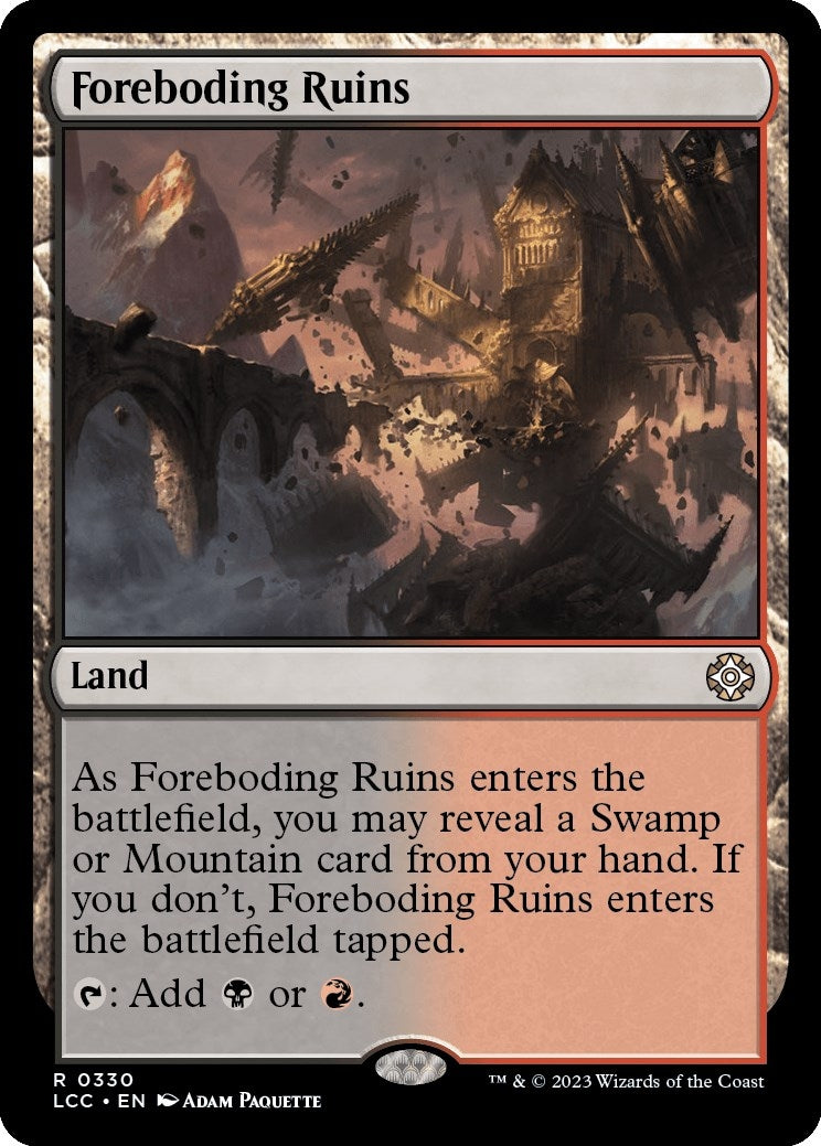 Foreboding Ruins (330) [LCC]