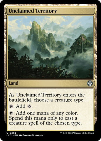 Unclaimed Territory (366) [LCC]