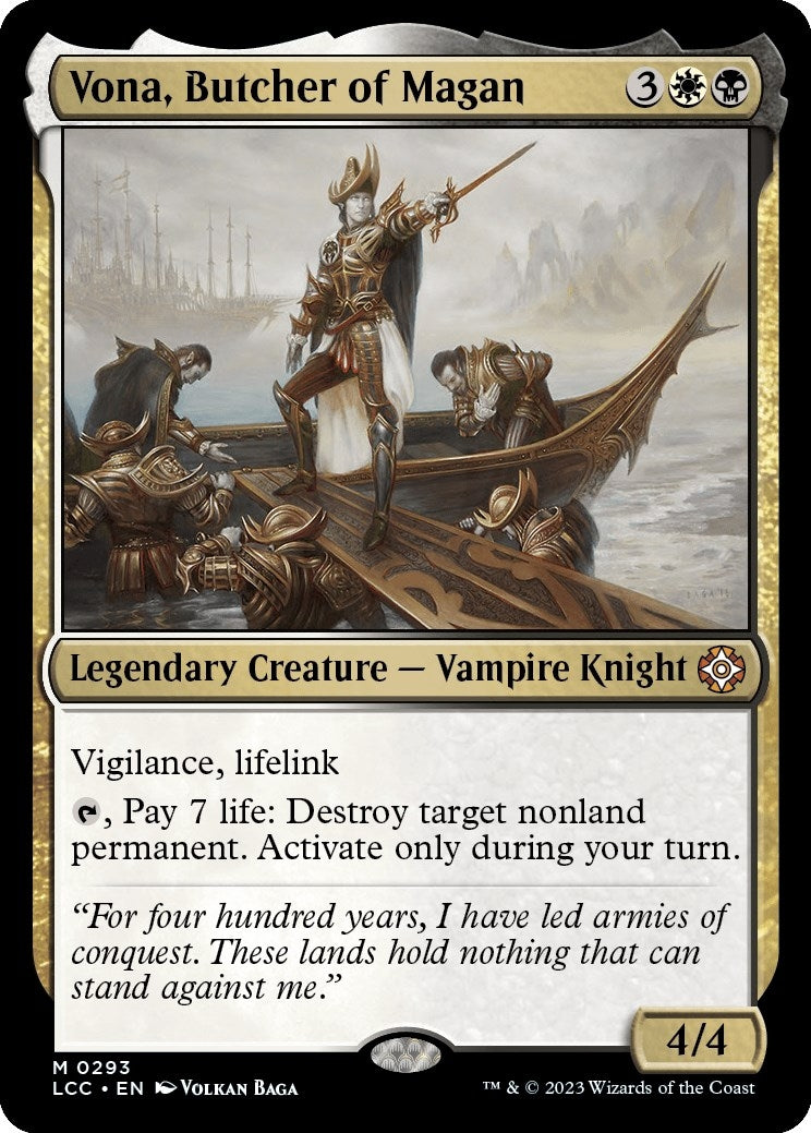 Vona Butcher of Magan (293) [LCC]