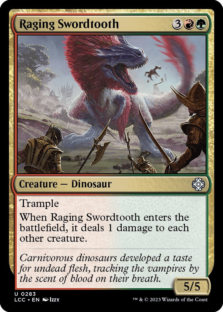 Raging Swordtooth (283) [LCC]