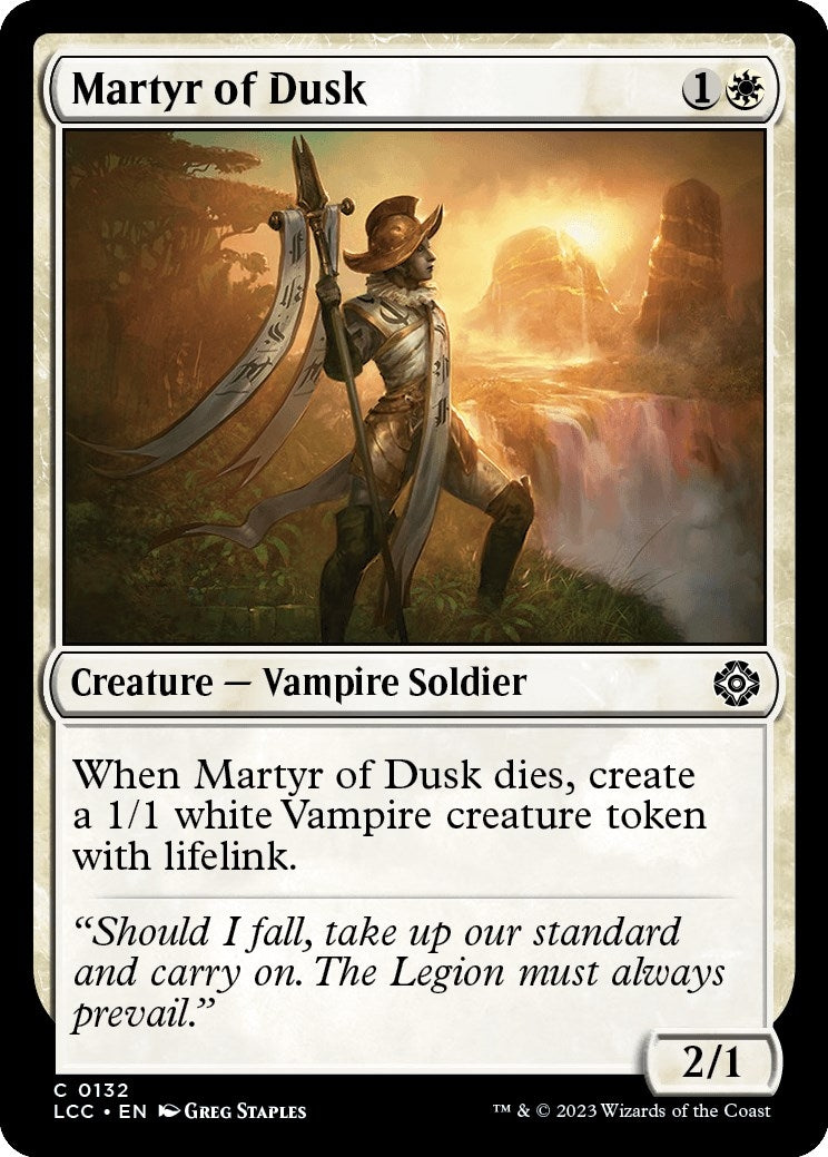 Martyr of Dusk (132) [LCC]