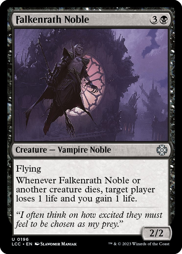 Falkenrath Noble (196) [LCC]