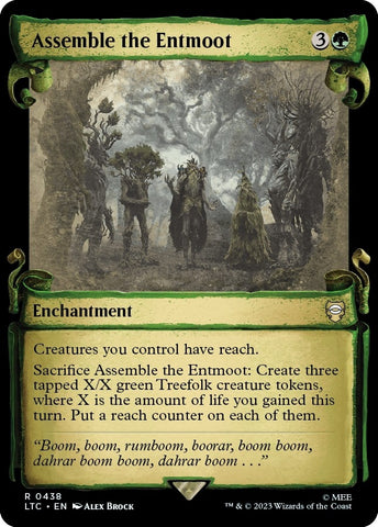 Assemble the Entmoot Showcase Scrolls (438) [LTC]
