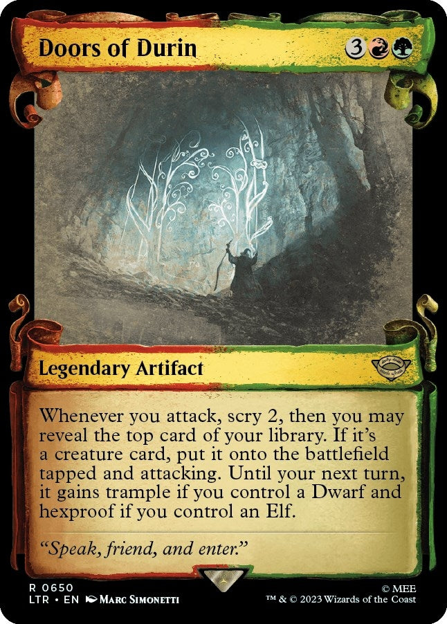 Doors of Durin Showcase Scrolls (650) [LTR]