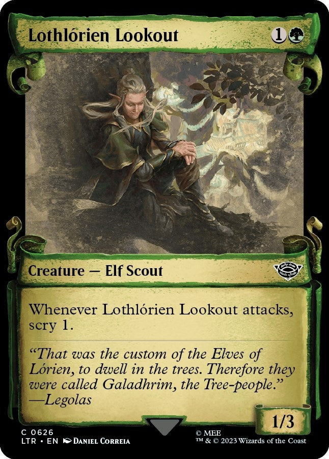 Lothlorien Lookout Showcase Scrolls (626) [LTR]