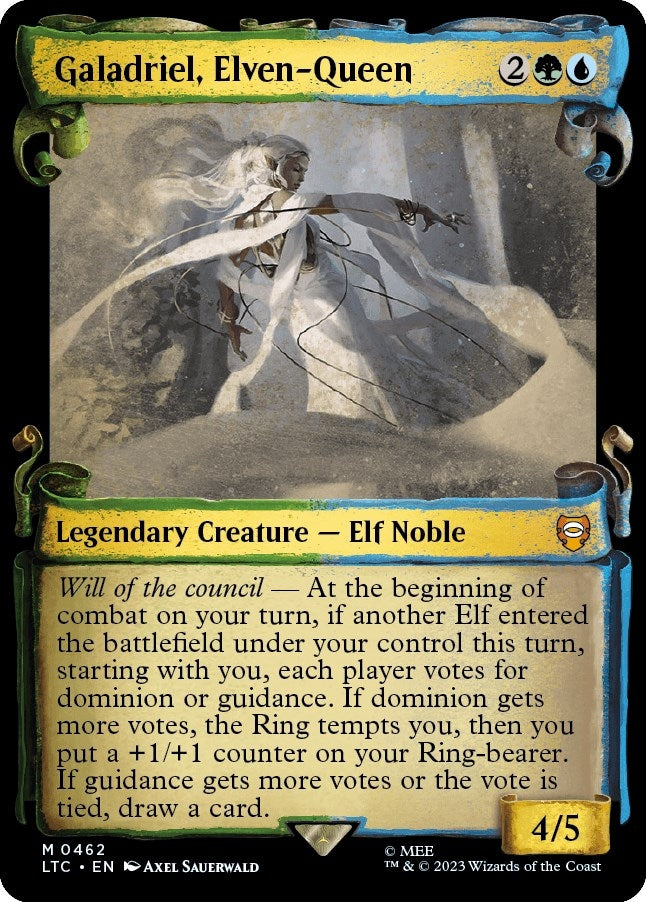 Galadriel Elven Queen Showcase Scrolls (462) [LTC]