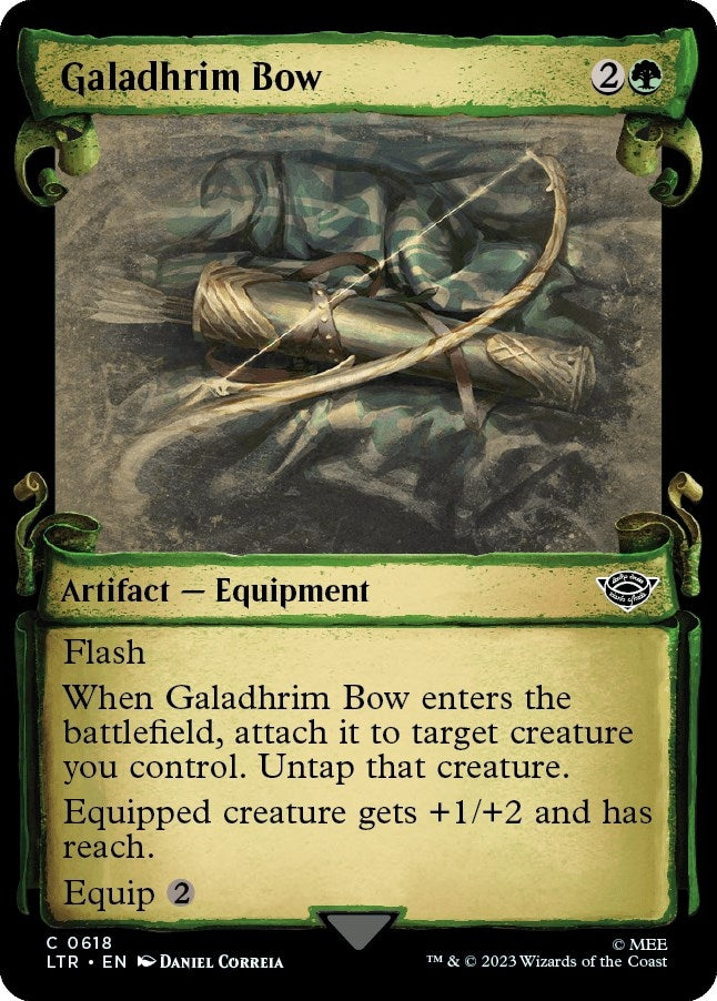 Galadhrim Bow [The Lord of the Rings: Tales of Middle-Earth Showcase Scrolls]