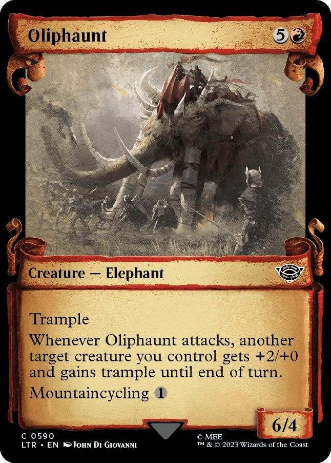 Oliphaunt [The Lord of the Rings: Tales of Middle-Earth Showcase Scrolls]