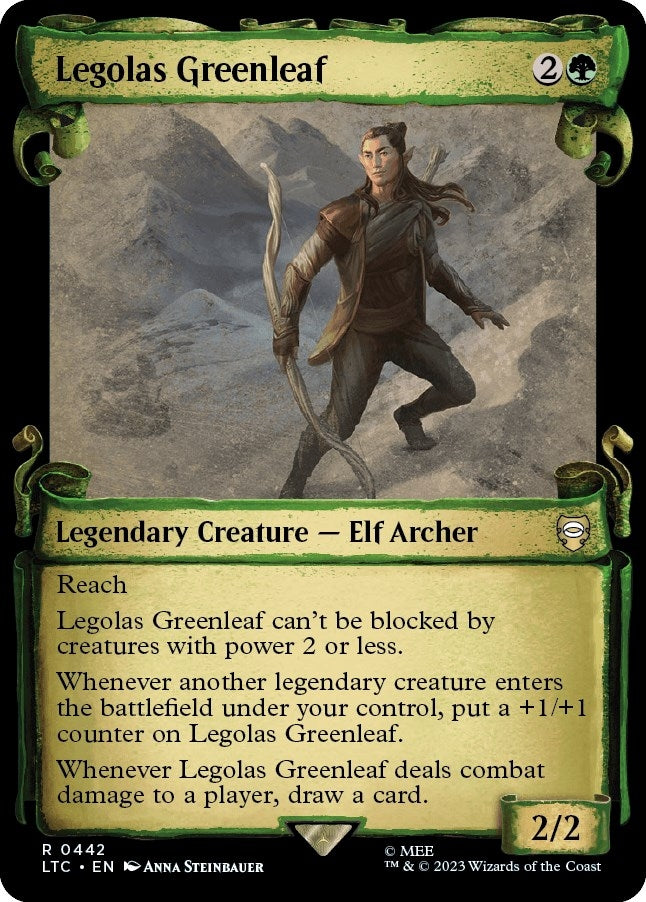 Legolas Greenleaf Showcase Scrolls (442) [LTC]