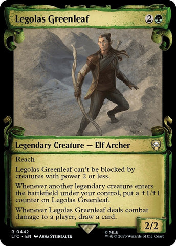 Legolas Greenleaf Showcase Scrolls (442) [LTC]