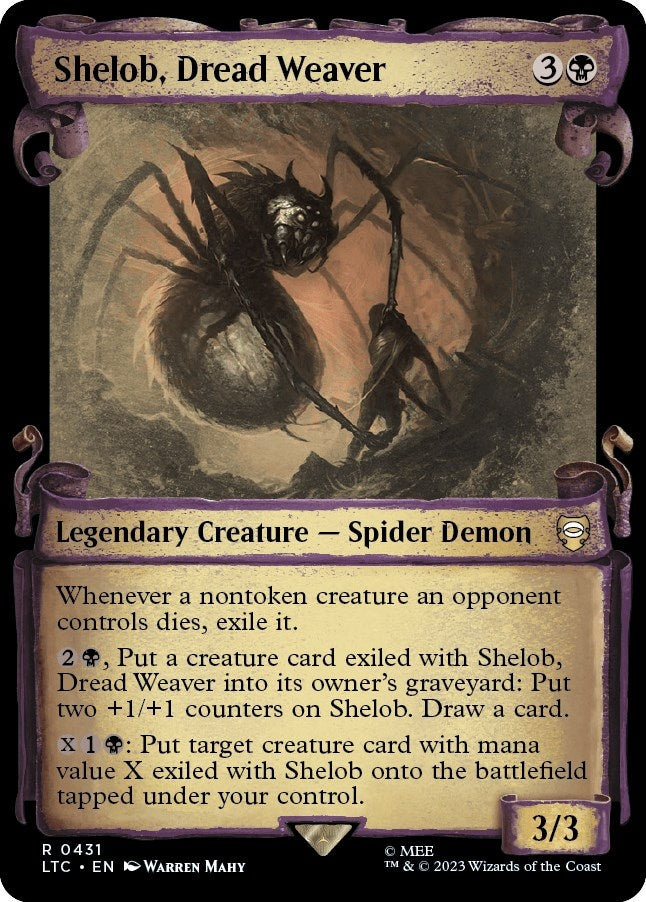 Shelob Dread Weaver Showcase Scrolls (431) [LTC]