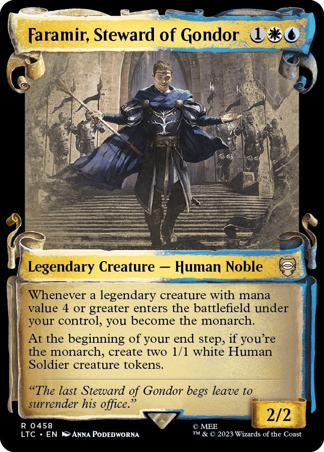 Faramir, Steward of Gondor [The Lord of the Rings: Tales of Middle-Earth Commander Showcase Scrolls]