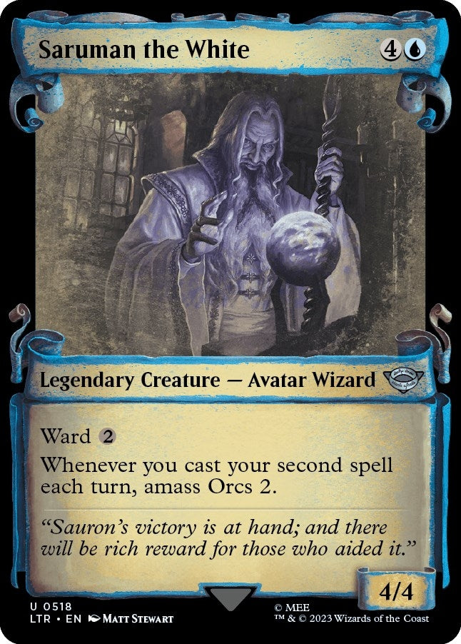 Saruman the White Showcase Scrolls (518) [LTR]