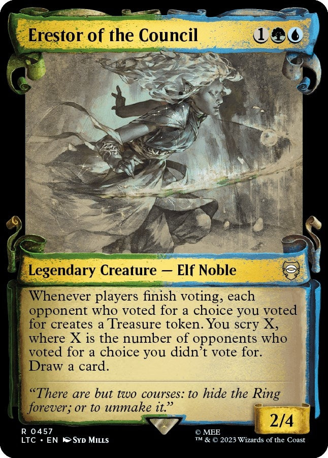 Erestor of the Council Showcase Scrolls (457) [LTC]
