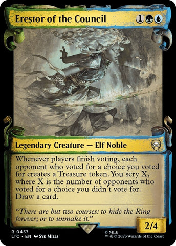 Erestor of the Council Showcase Scrolls (457) [LTC]