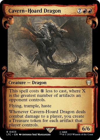 Cavern Hoard Dragon Showcase Scrolls (433) [LTC]