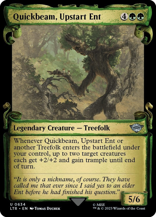 Quickbeam, Upstart Ent [The Lord of the Rings: Tales of Middle-Earth Showcase Scrolls]