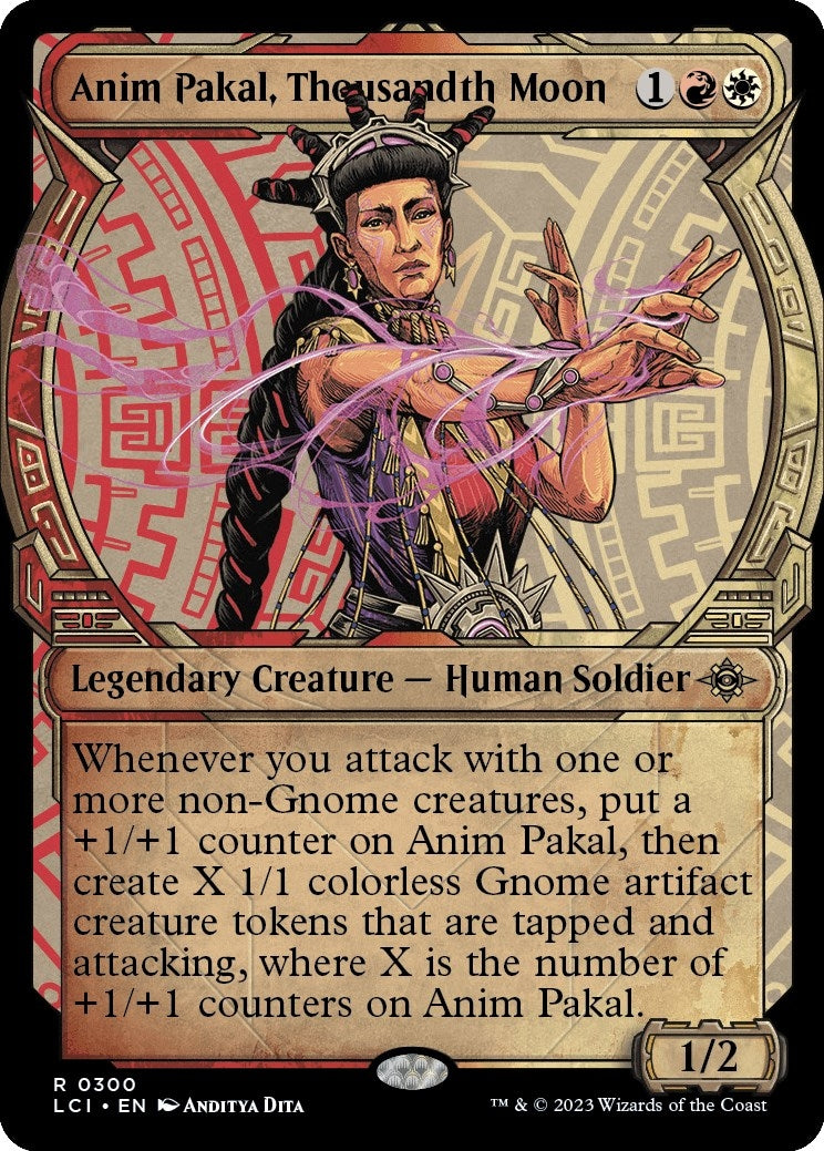 Anim Pakal, Thousandth Moon (Showcase) (300) [The Lost Caverns of Ixalan]
