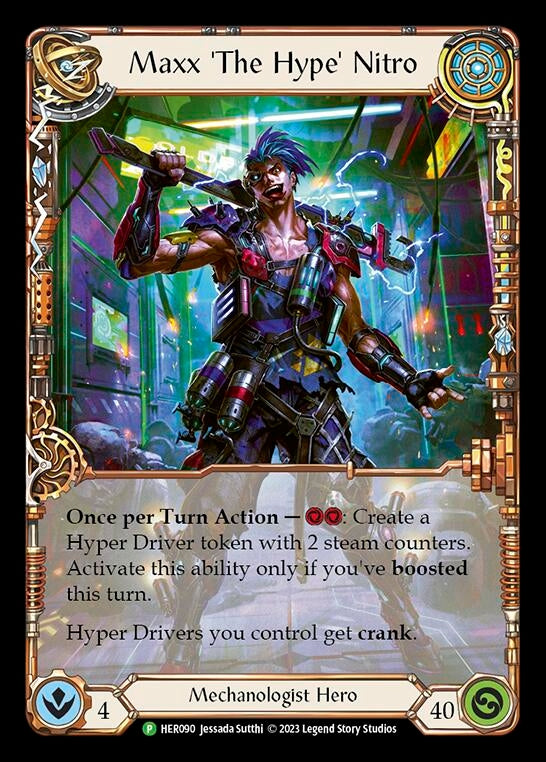 Image for Maxx 'The Hype' Nitro - HER090 [Flesh and Blood: Promo Cards]