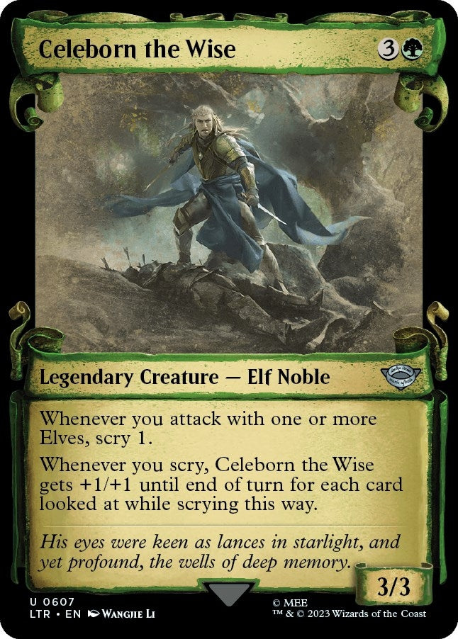 Celeborn the Wise Showcase Scrolls (607) [LTR]