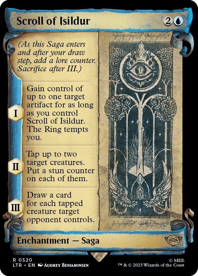 Scroll of Isildur Showcase Scrolls (520) [LTR]