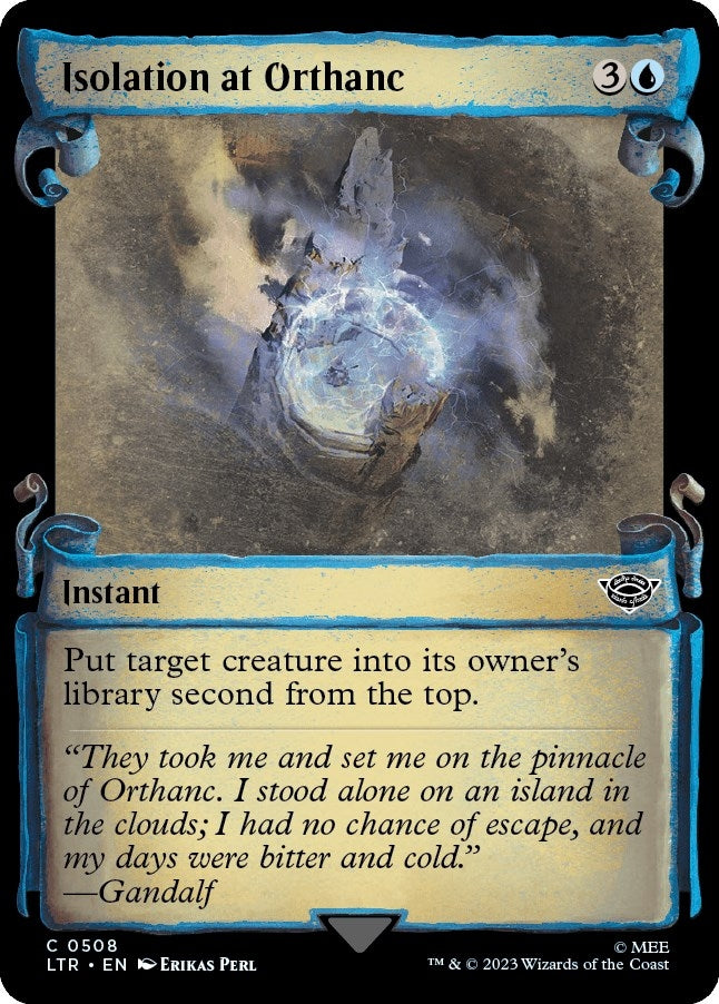 Isolation at Orthanc Showcase Scrolls (508) [LTR]