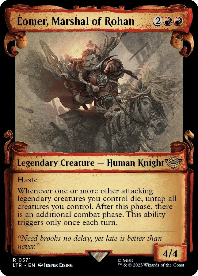 Eomer Marshal of Rohan Showcase Scrolls (571) [LTR]