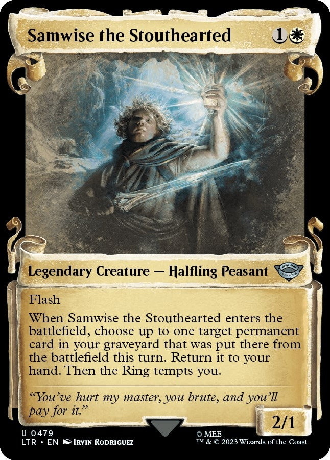 Samwise the Stouthearted Showcase Scrolls (479) [LTR]