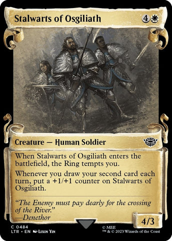 Stalwarts of Osgiliath [The Lord of the Rings: Tales of Middle-Earth Showcase Scrolls]