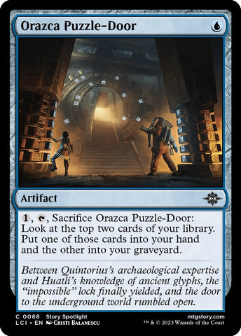 Orazca Puzzle-Door [The Lost Caverns of Ixalan]