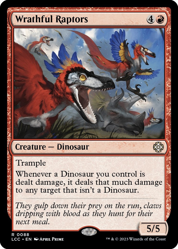 Wrathful Raptors (88) [LCC]