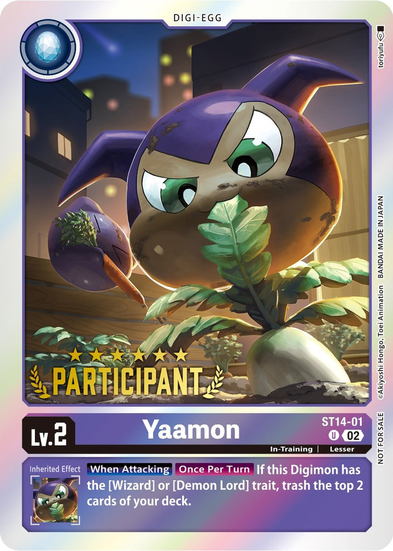 Image for Yaamon (Digimon 3-On-3 November 2023 Participation) [Starter Deck 14: Beelzemon Advanced Deck Set]