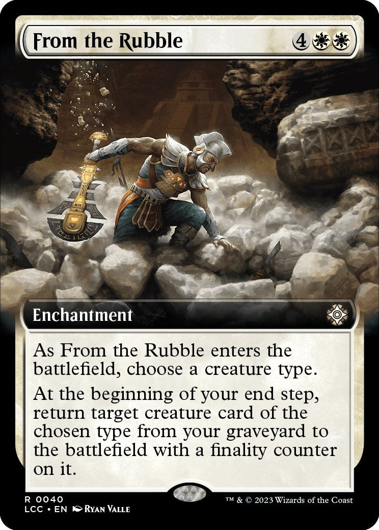 From the Rubble Extended Art (40) [LCC]