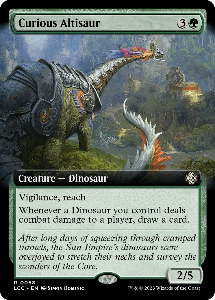 Curious Altisaur Extended Art (58) [LCC]