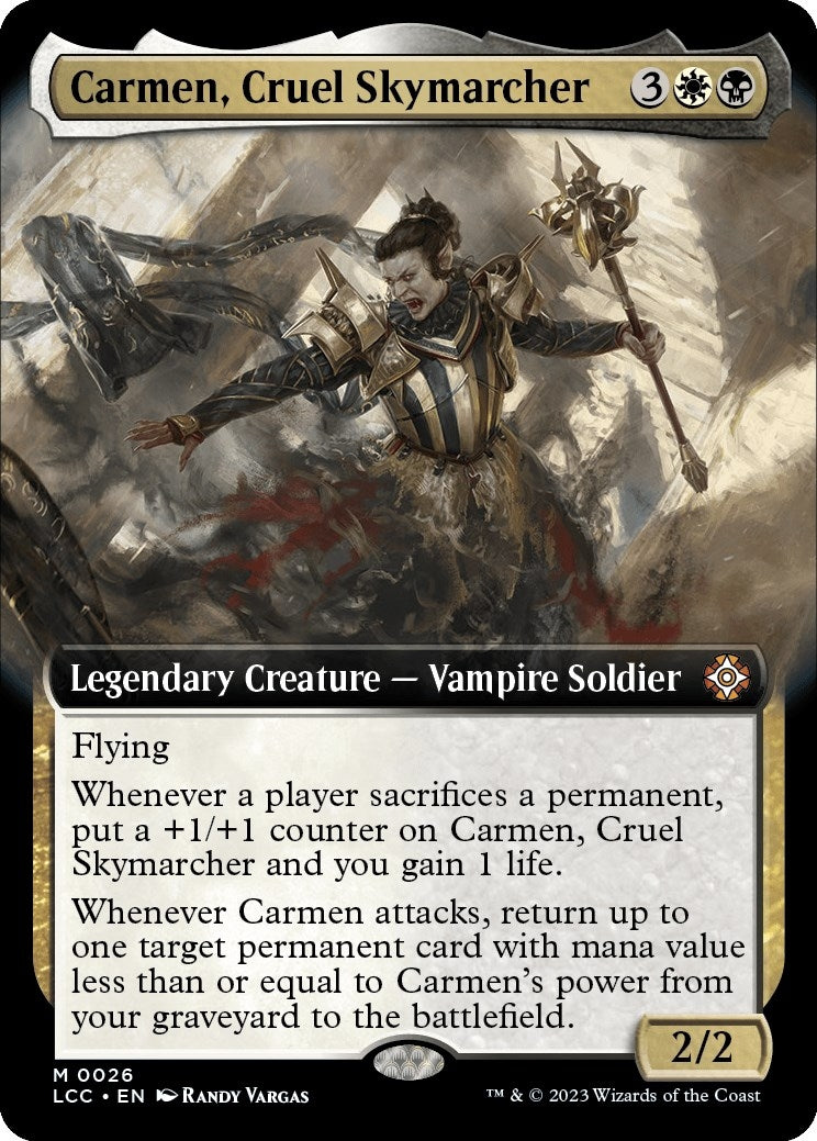 Carmen Cruel Skymarcher Extended Art (26) [LCC]
