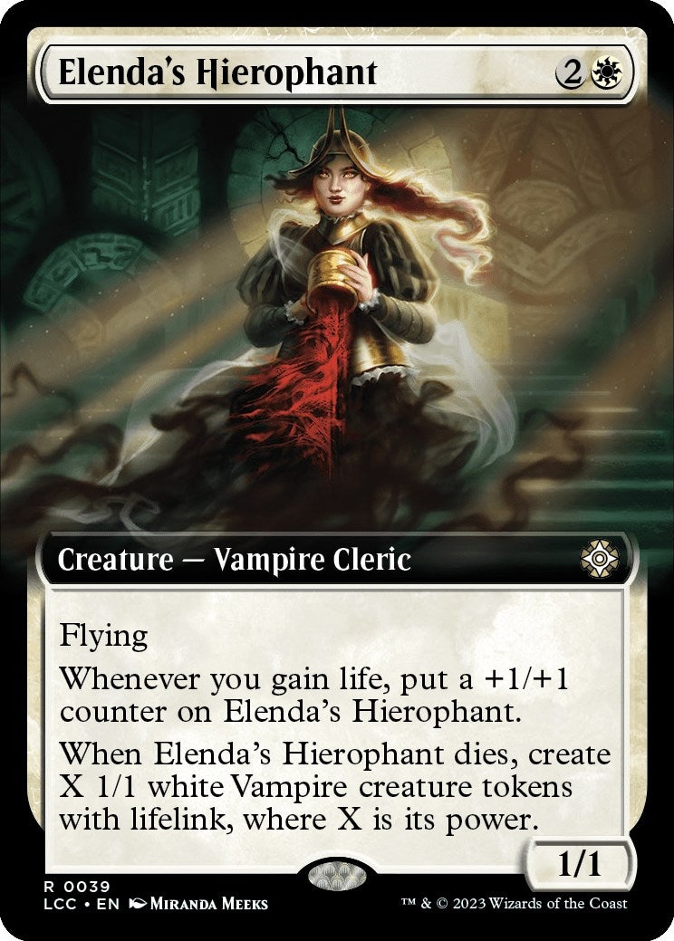 Elendas Hierophant Extended Art (39) [LCC]