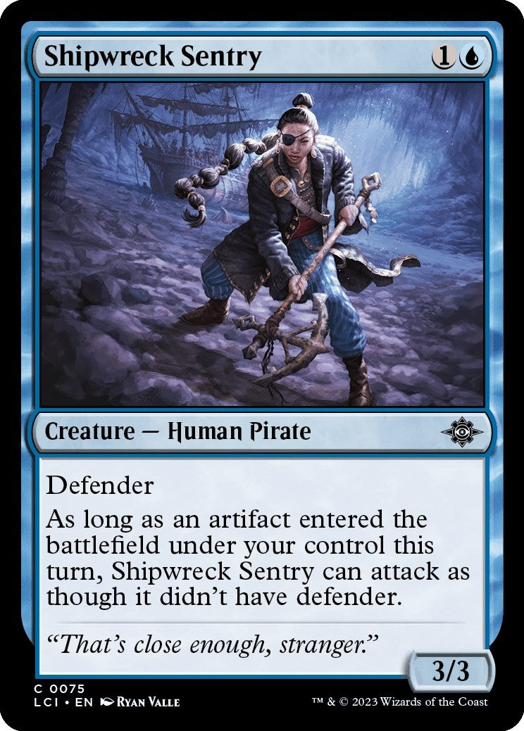 Shipwreck Sentry [The Lost Caverns of Ixalan]