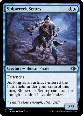 Shipwreck Sentry [The Lost Caverns of Ixalan]