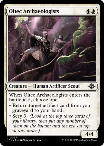 Oltec Archaeologists [The Lost Caverns of Ixalan]