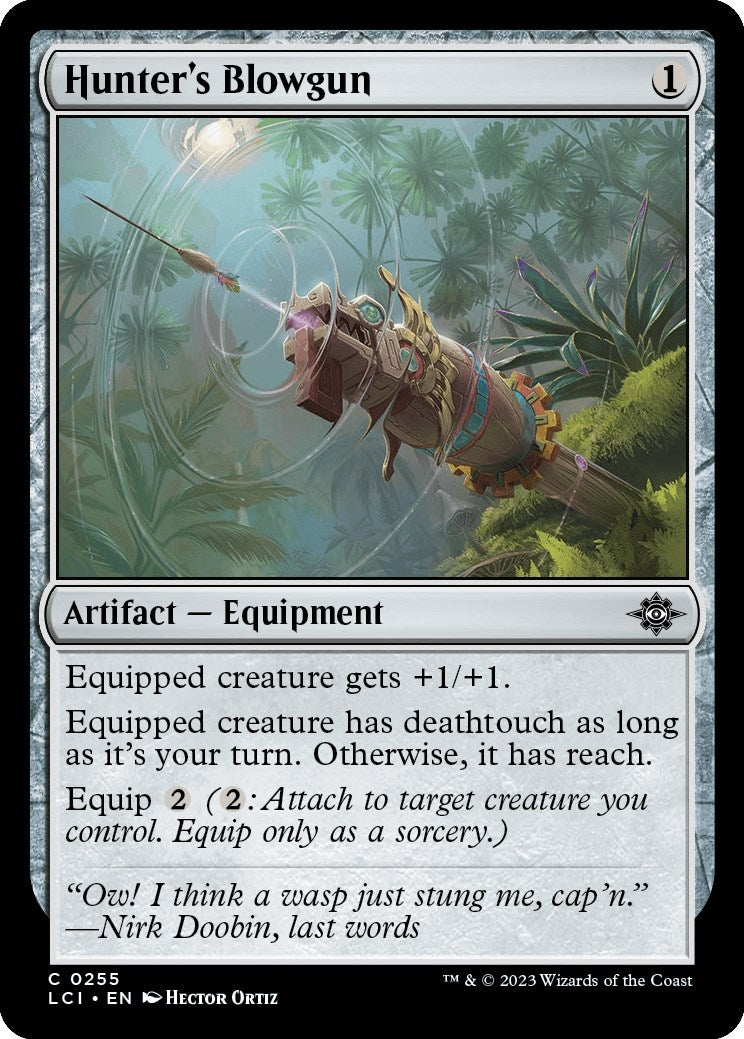 Hunters Blowgun (255) [LCI]
